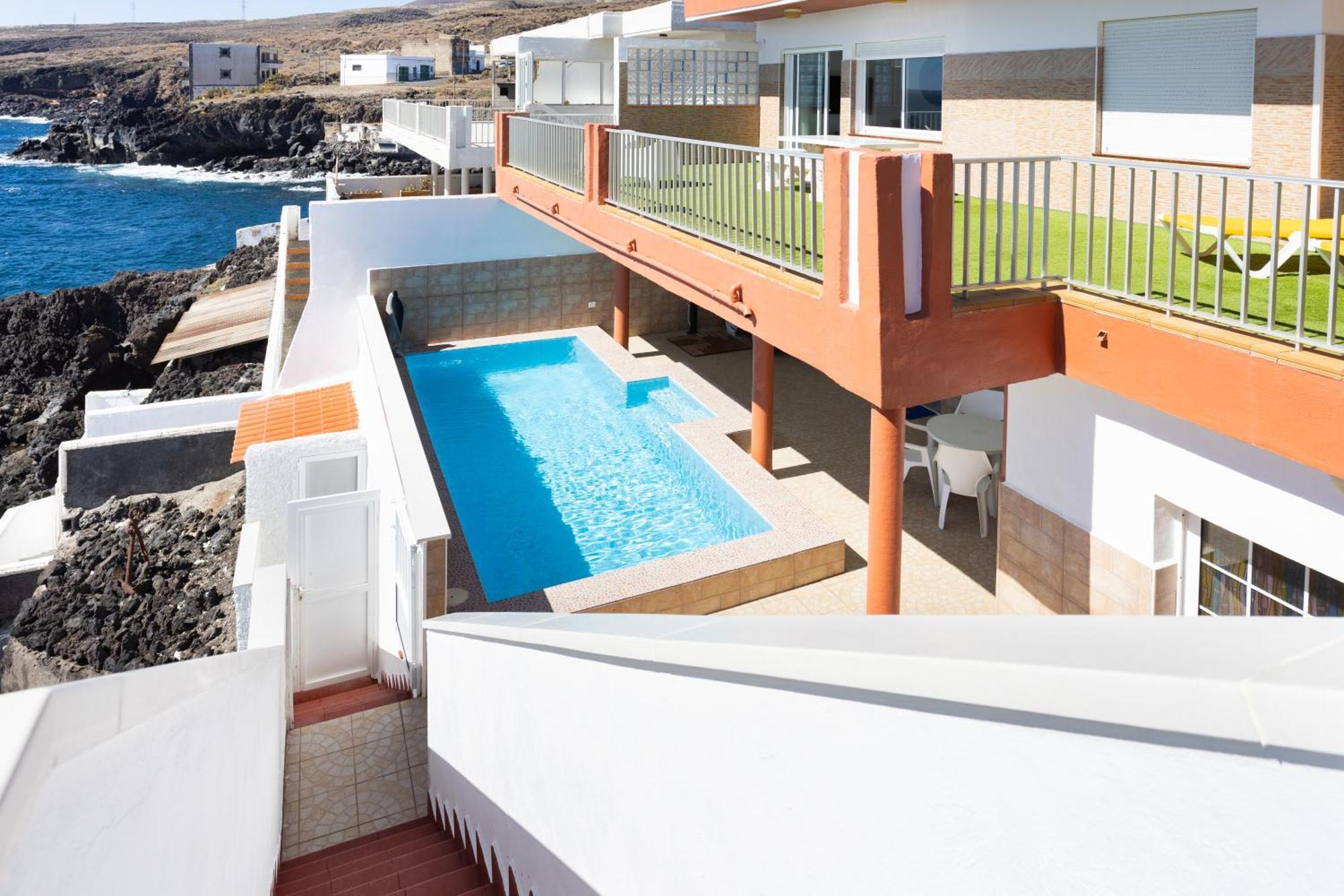 Villa Coastal Dream With Heated Pool El Escobonal Esterno foto